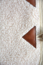 Unisex Baby-Kleinkind Teddyweste mit kariertem Futter
