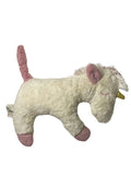 Pat und Patty - Bio Baby Rassel/Greifling Einhorn creme/rosa
