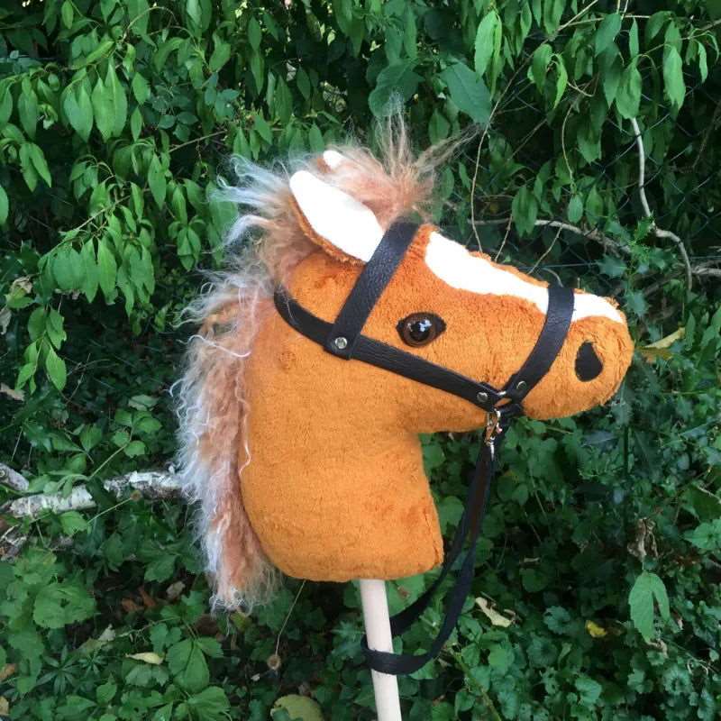 Bio Steckenpferd "Mini Don Camillo" orange in hochwertiger Verarbeitung