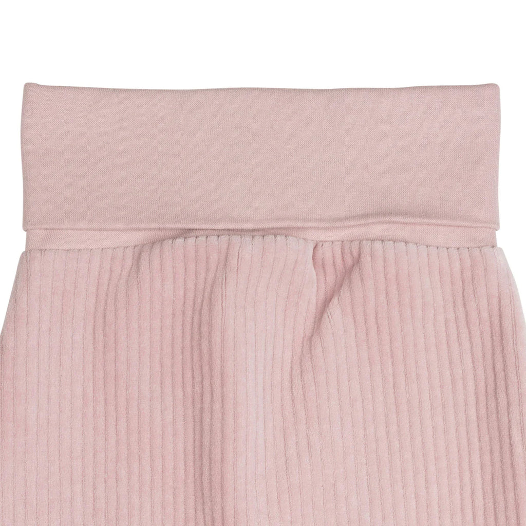 Ma-ia  Aaro trousers, Babyhose aus Feincordjersey light rose noch in Gr. 74 vorrätig