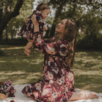 Baby Bambi Bodysuit Dress Babykleid mit Rehkitz Druck wenige Größen!