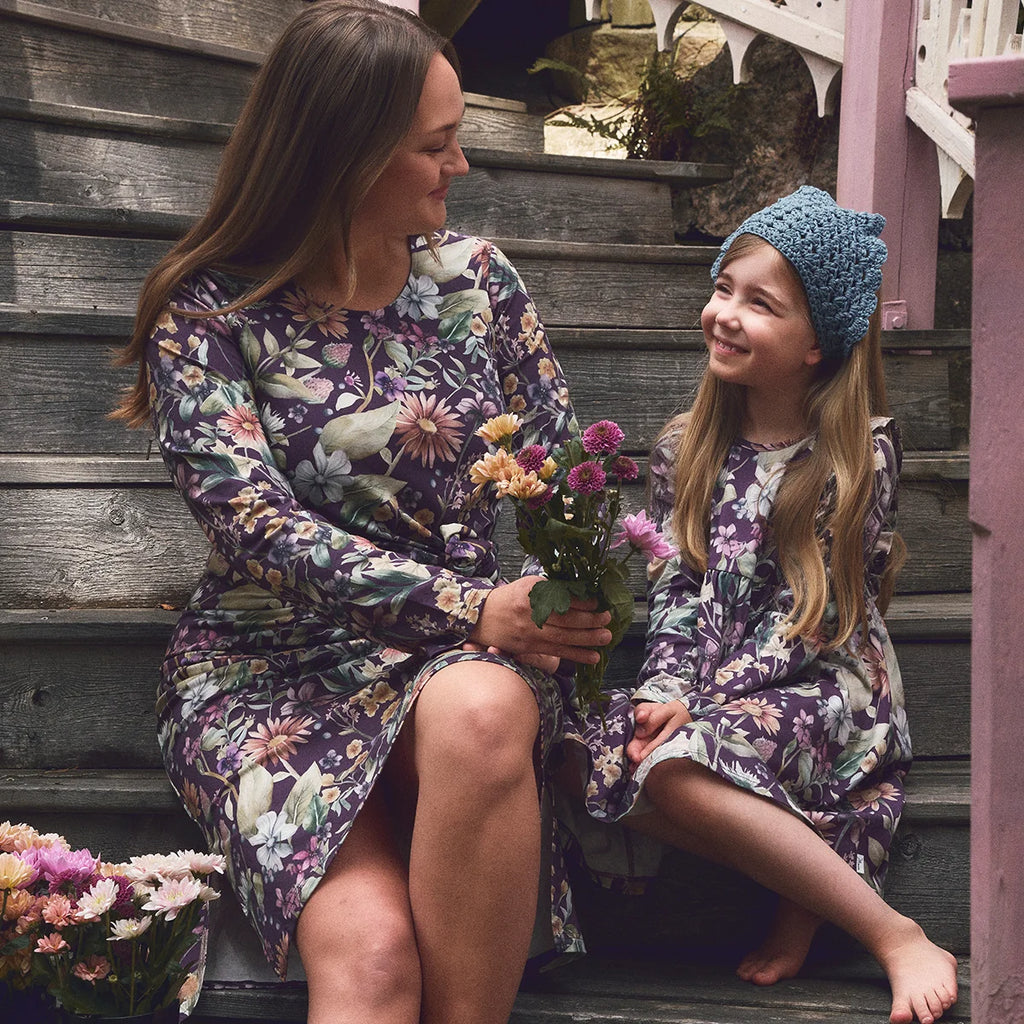 Ma-ia Family - Catmint Dress - Katzenminze Kleid violet