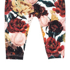 Ma-ia Family - Bloomy baby leggings, dark red