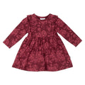 Ma-ia Family - Babykleid - Rosaline babies' dress, dark red
