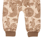 Ma-ia Family - Foxes babies sweatpants, beige
