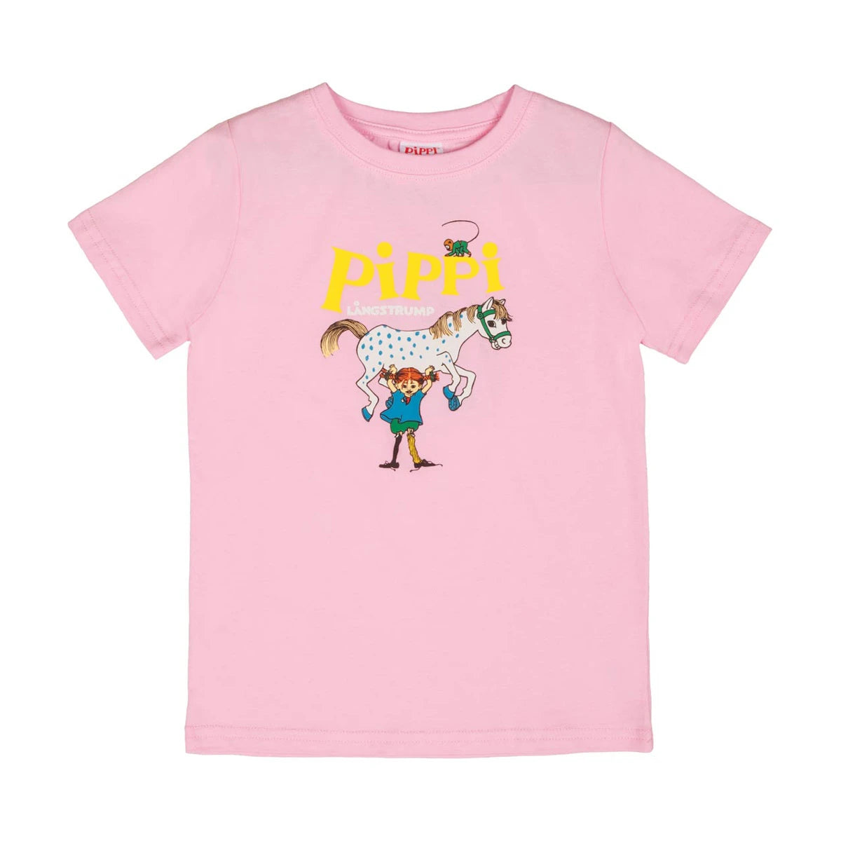 Pippi Langstrumpf - pinkfarbenes Pippi Langstrumpf Bio-Shirt wenige Größen verfügbar !