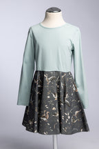 SOFIE & PAUL Schwingendes Kleid mit Gänsen - regionale Anfertigung  Daniela Drescher Stoff