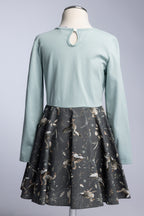 SOFIE & PAUL Schwingendes Kleid mit Gänsen - regionale Anfertigung  Daniela Drescher Stoff