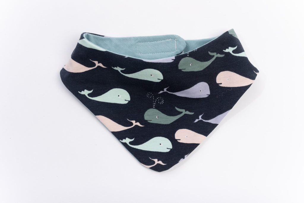 SOFIE & PAUL - Wendehalstuch Wale