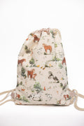 SOFIE & PAUL- Handmade Turnbeutel Pferdesommer braun beige