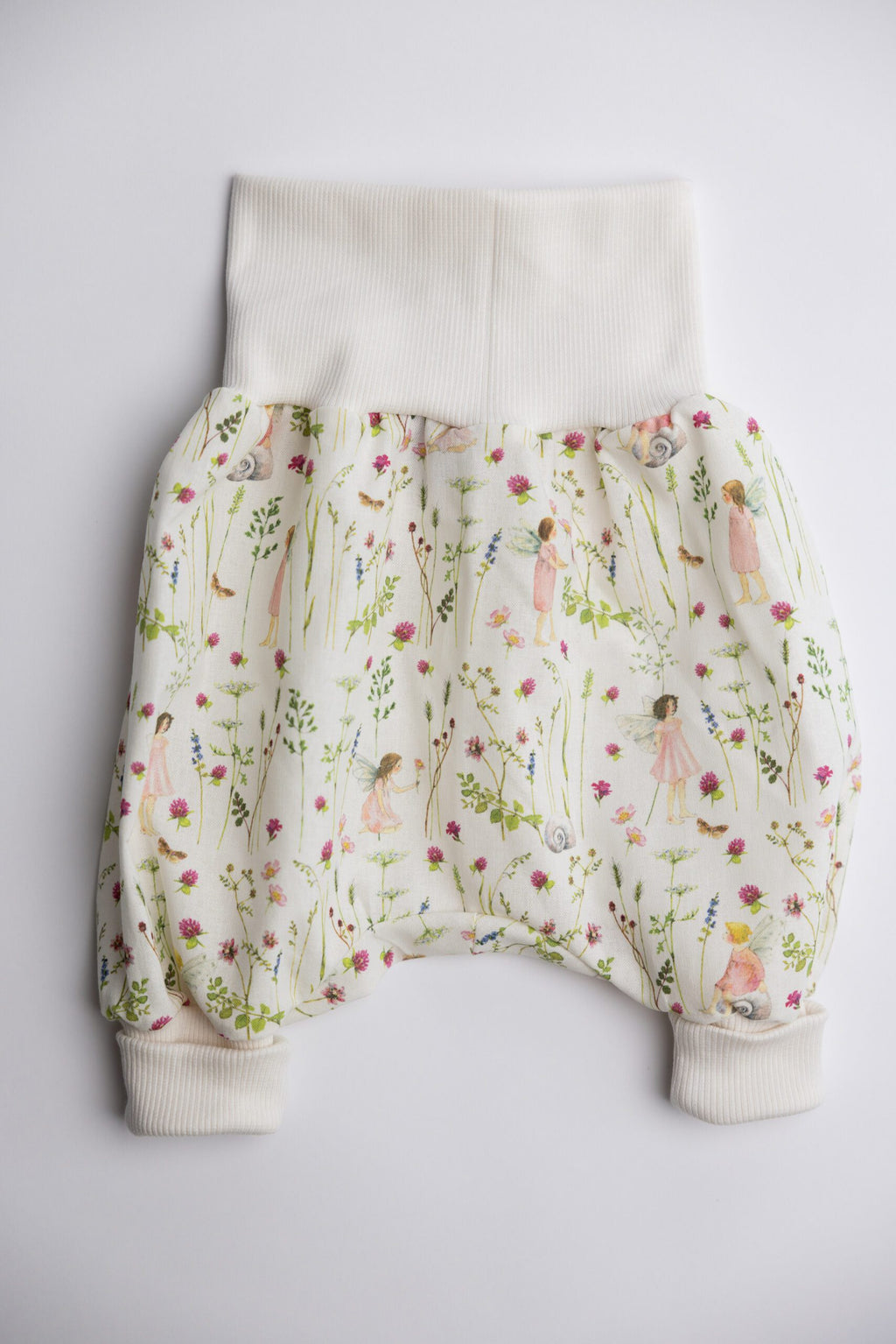 SOFIE & PAUL - Pumphose aus Baumwolle Elfengarten rosa  noch in Gr. 92/98 vorrätig  reduziert!