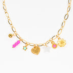 Charm-Halskette goldenes Herz reduziert!