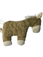 Pat und Patty - Bio Baby Rassel/Greifling Pony hellbraun