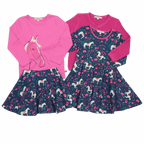 ENFANT TERRIBLE - Shirt mit Pferdekopf in fuchsia - aufwendige Stickerei!