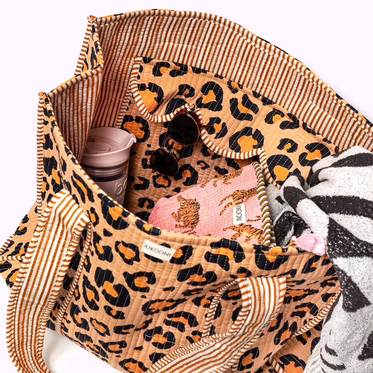 Wendbarer XL Shopper Leo Love von kikooni