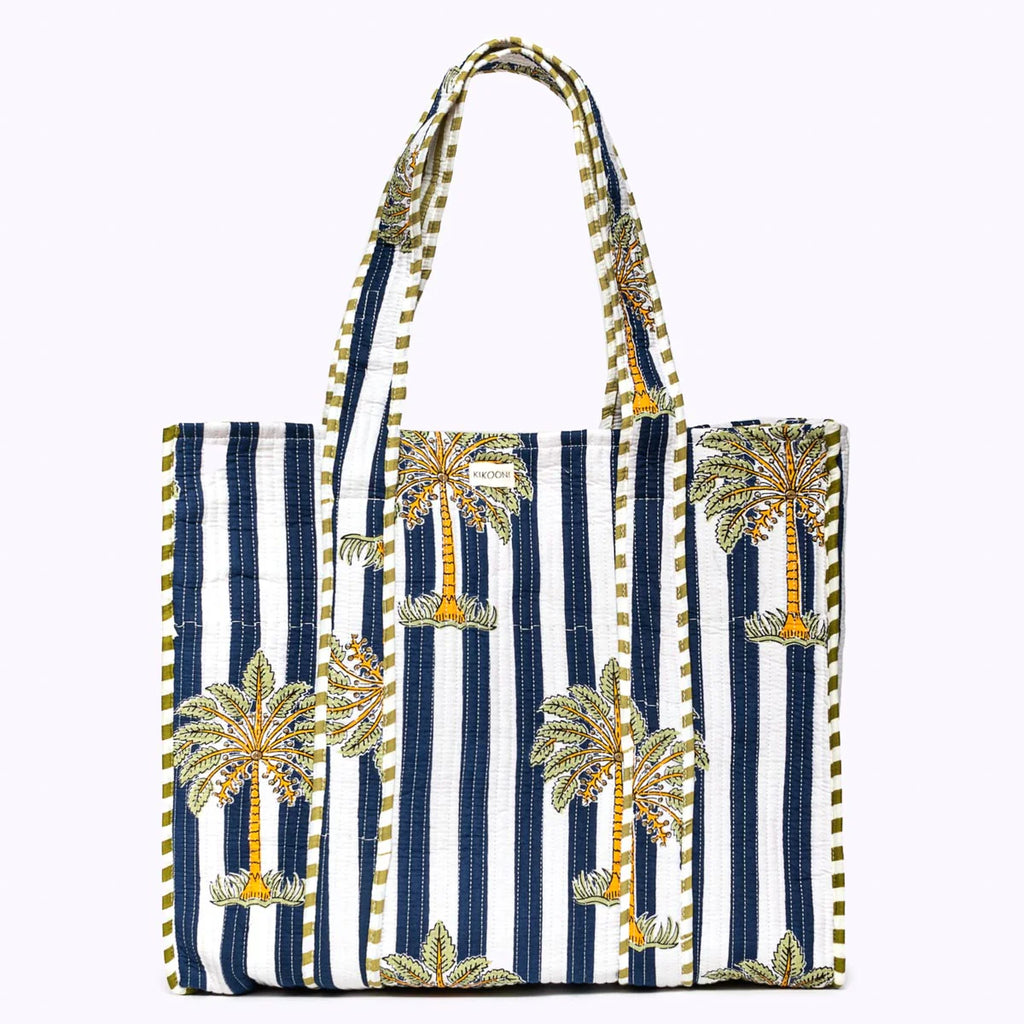 Wendbarer XL Shopper "Princess Palm" von kikooni