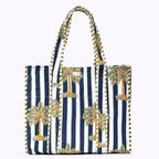 Wendbarer XL Shopper "Princess Palm" von kikooni