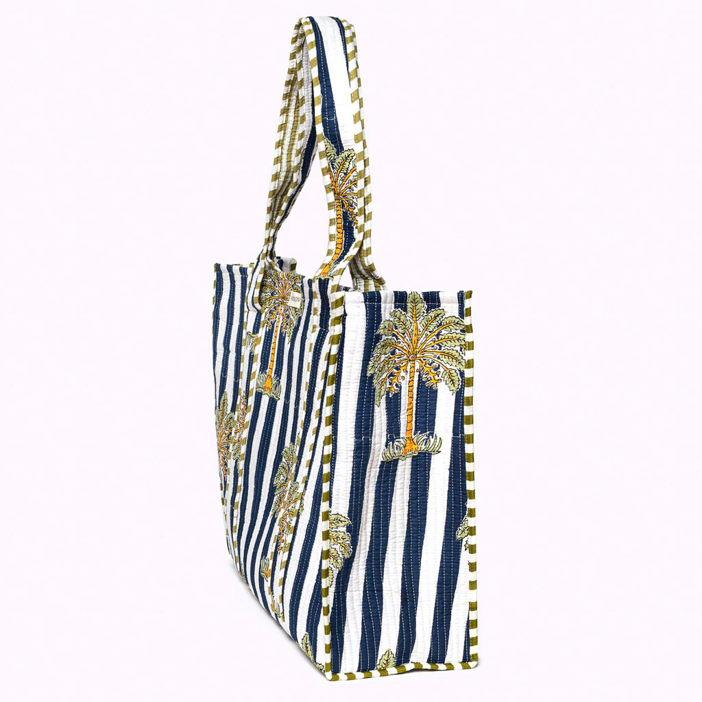 Wendbarer XL Shopper "Princess Palm" von kikooni