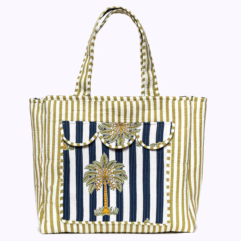 Wendbarer XL Shopper "Princess Palm" von kikooni