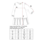 Ma-ia Family - ADULTS/Erwachsene Laura dress, Bloomy, dark red