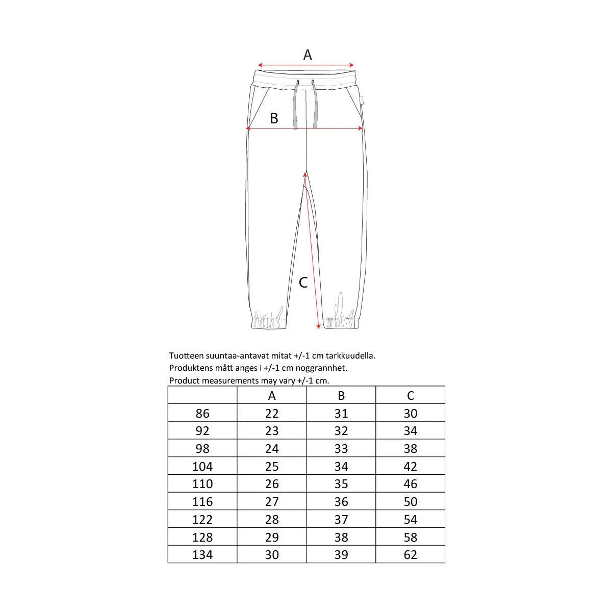 Ma-ia Merri trousers - Hose aus Feincordjersey helles rosa