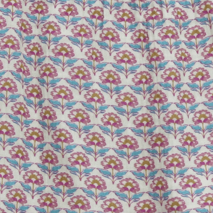 ENFANT TERRIBLE - Musseline Trägertop mit Lotusblumen rosewood