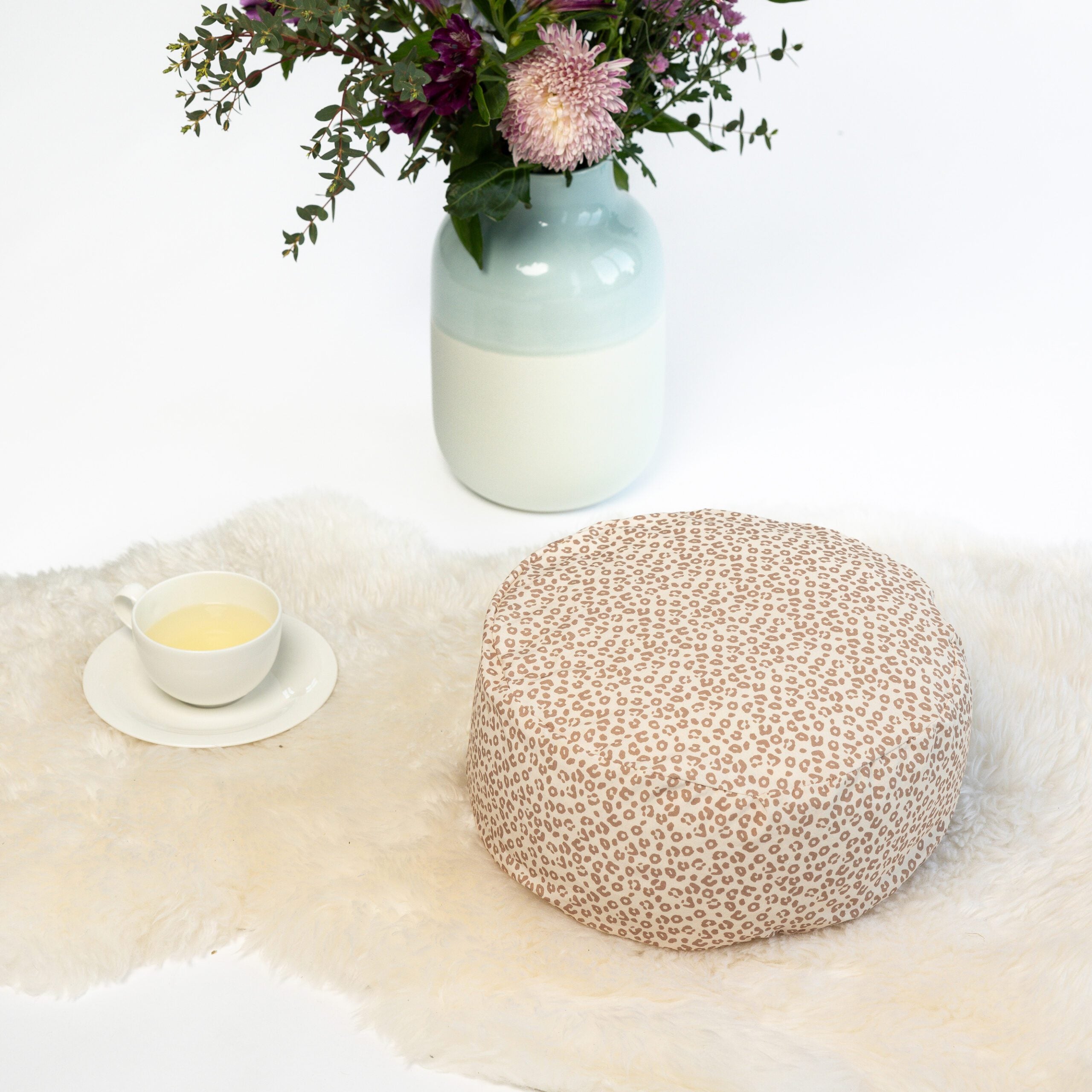 SOFIE & PAUL- Bodensitzkissen Yogakissen "Leo Love" beige/light brown