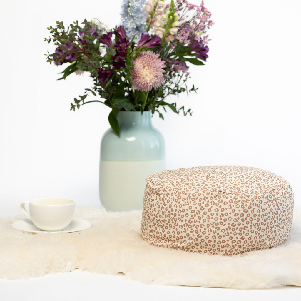 SOFIE & PAUL- Bodensitzkissen Yogakissen "Leo Love" beige/light brown