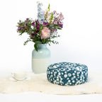 SOFIE & PAUL- Bodensitzkissen Yogakissen "Eucalyptus" petrol