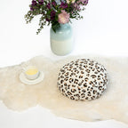 SOFIE & PAUL- Bodensitzkissen Yogakissen "Leo Love Musseline" creme/light brown/black