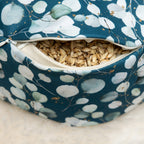 SOFIE & PAUL- Bodensitzkissen Yogakissen "Eucalyptus" petrol