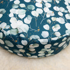 SOFIE & PAUL- Bodensitzkissen Yogakissen "Eucalyptus" petrol