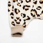 SOFIE & PAUL - Baby Pumphose aus Biobaumwolle Musseline Leoprint creme