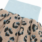 SOFIE & PAUL - Baby Pumphose aus Biobaumwolle Musseline Leopardendruck dunkelbraun wenige Größen!