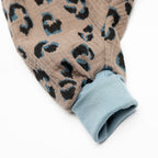 SOFIE & PAUL - Baby Pumphose aus Biobaumwolle Musseline Leopardendruck dunkelbraun wenige Größen!