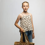 SOFIE & PAUL Leopardenprint Trend Musseline Top creme