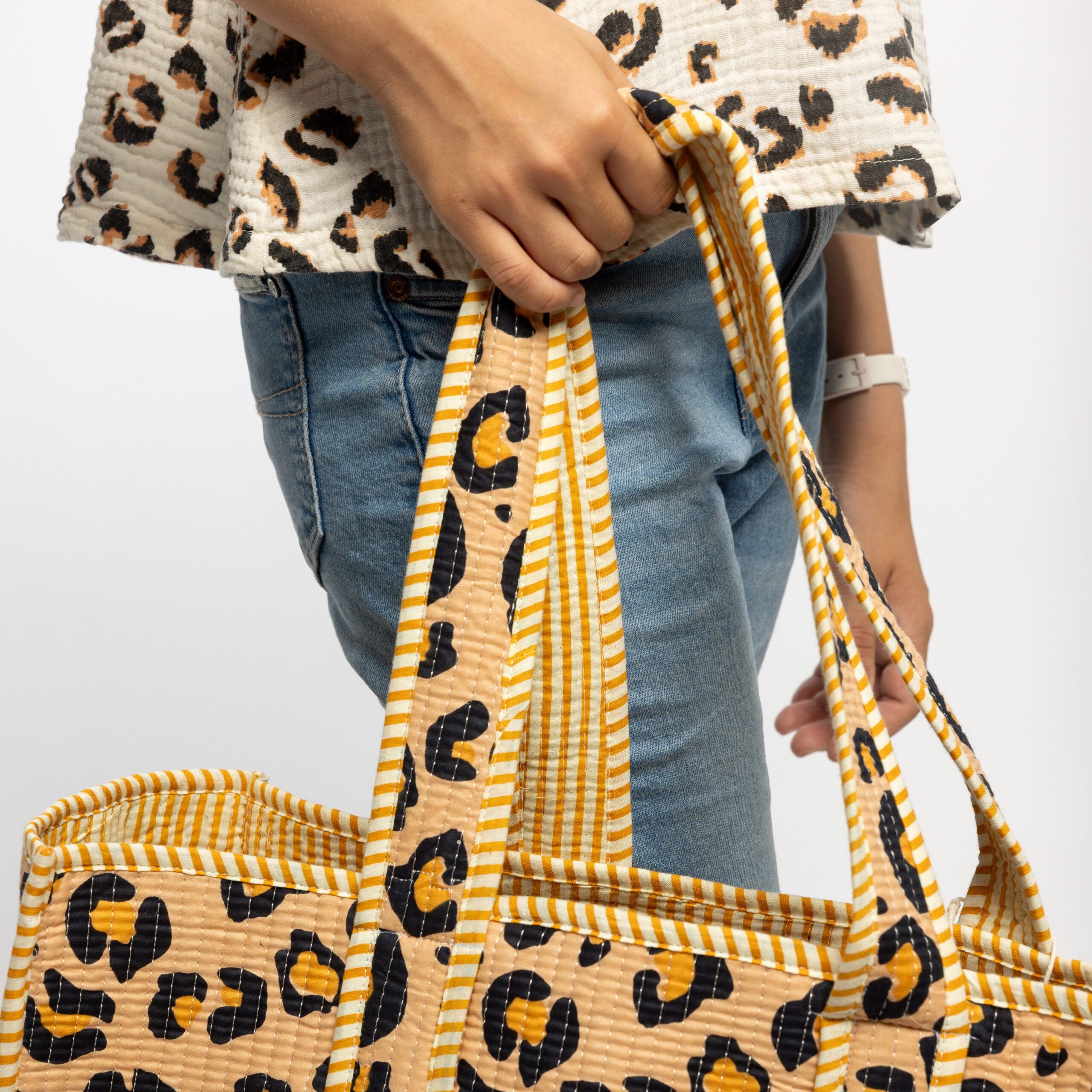Wendbarer XL Shopper Leo Love von kikooni