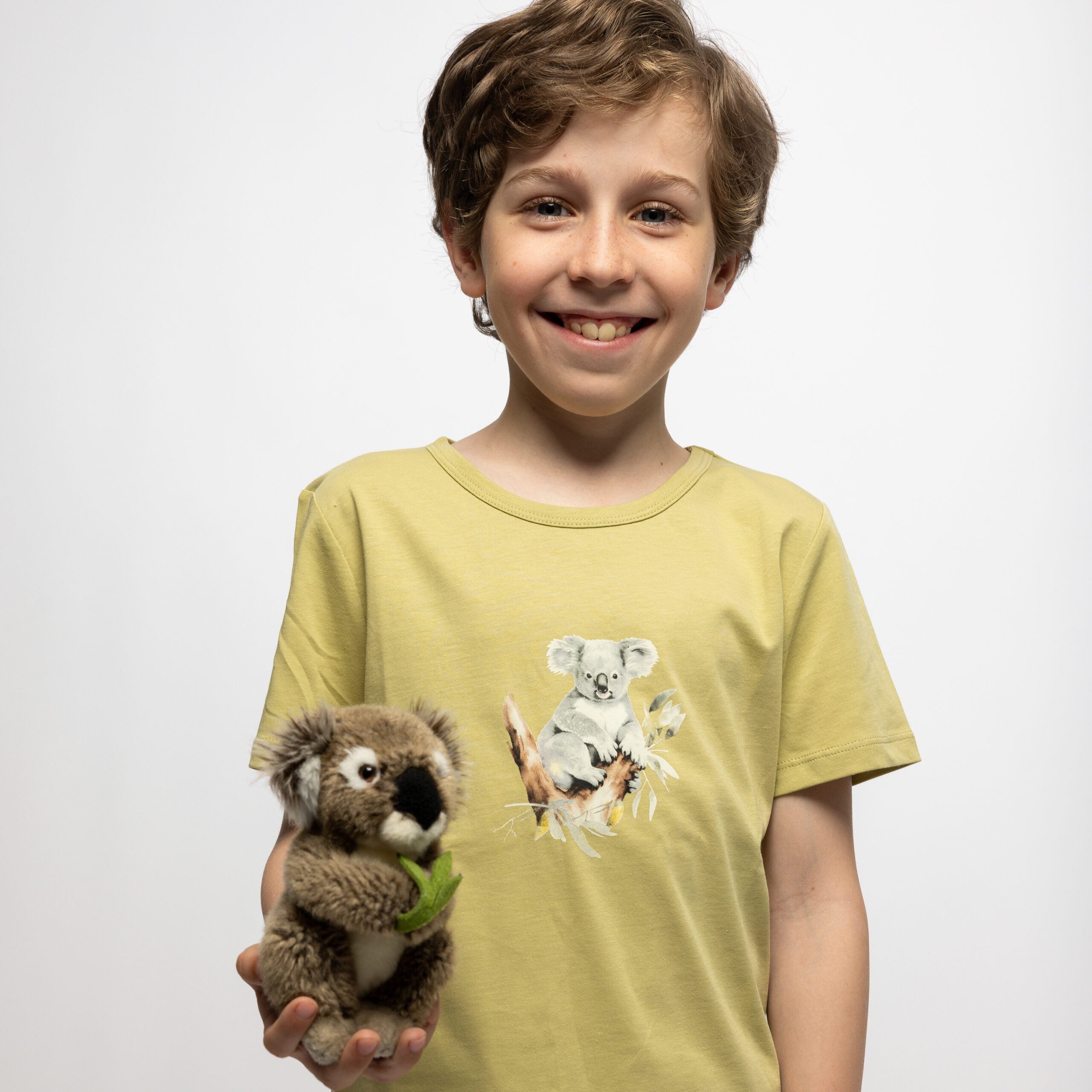 ENFANT TERRIBLE - Biobaumwolle Shirt mit Koala Druck in pale-green