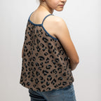 SOFIE & PAUL Leopardenprint Musseline Top braun noch in Gr. 116 und Gr. 122 reduziert!