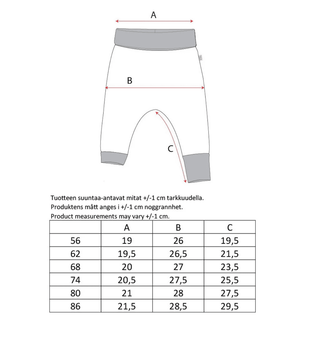 Baby Pants  Fairyland  in rosa pink von Ma-ia Family noch in Gr. 56 und Gr. 80 vorrätig!