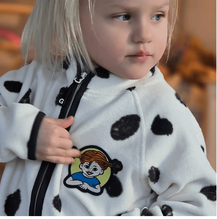 Fleecejacke Pippi Langstrumpf von Geggamoja