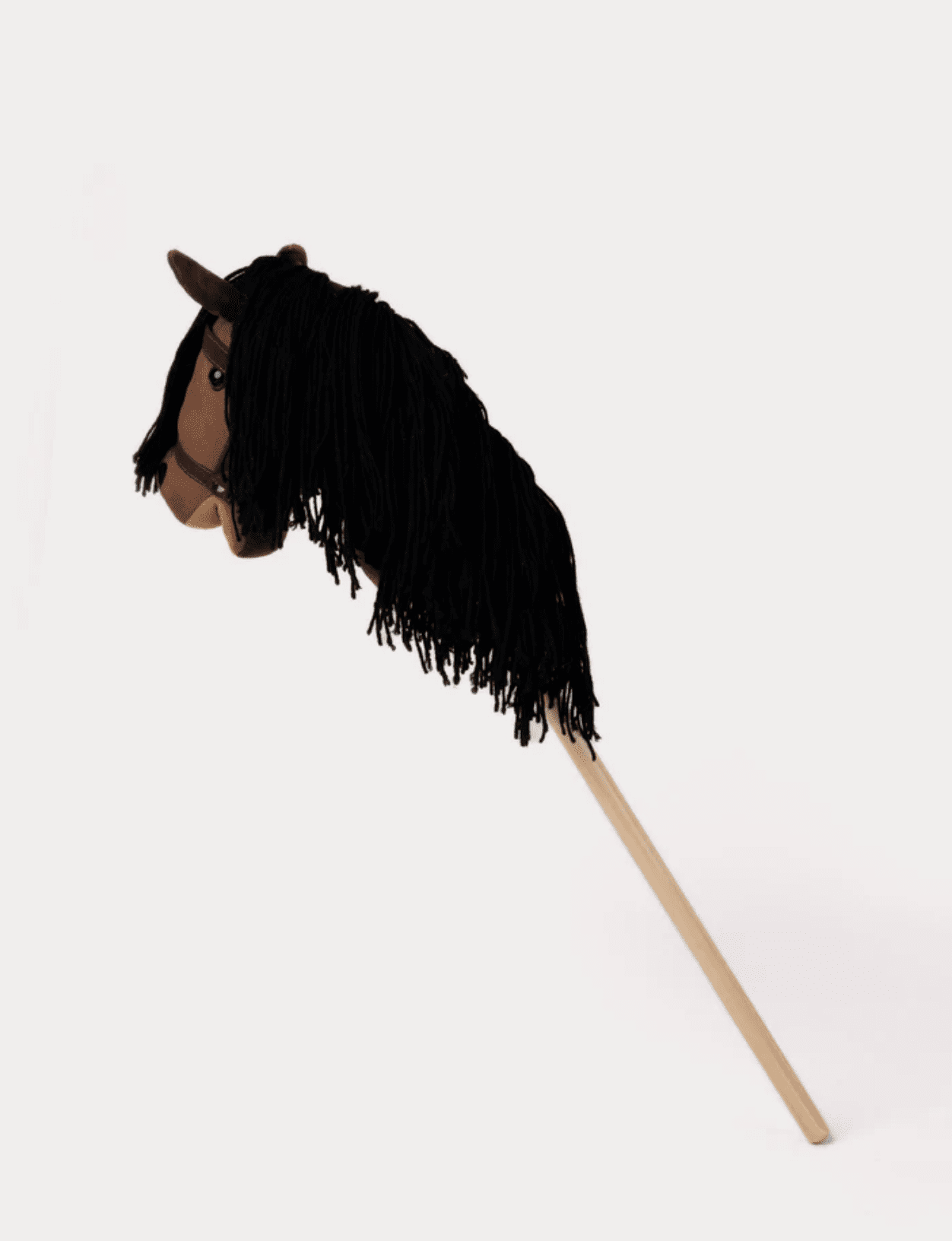 Teddykompaniet Steckenpferd in Farbe braun mit Halfter - Cane Horse brown