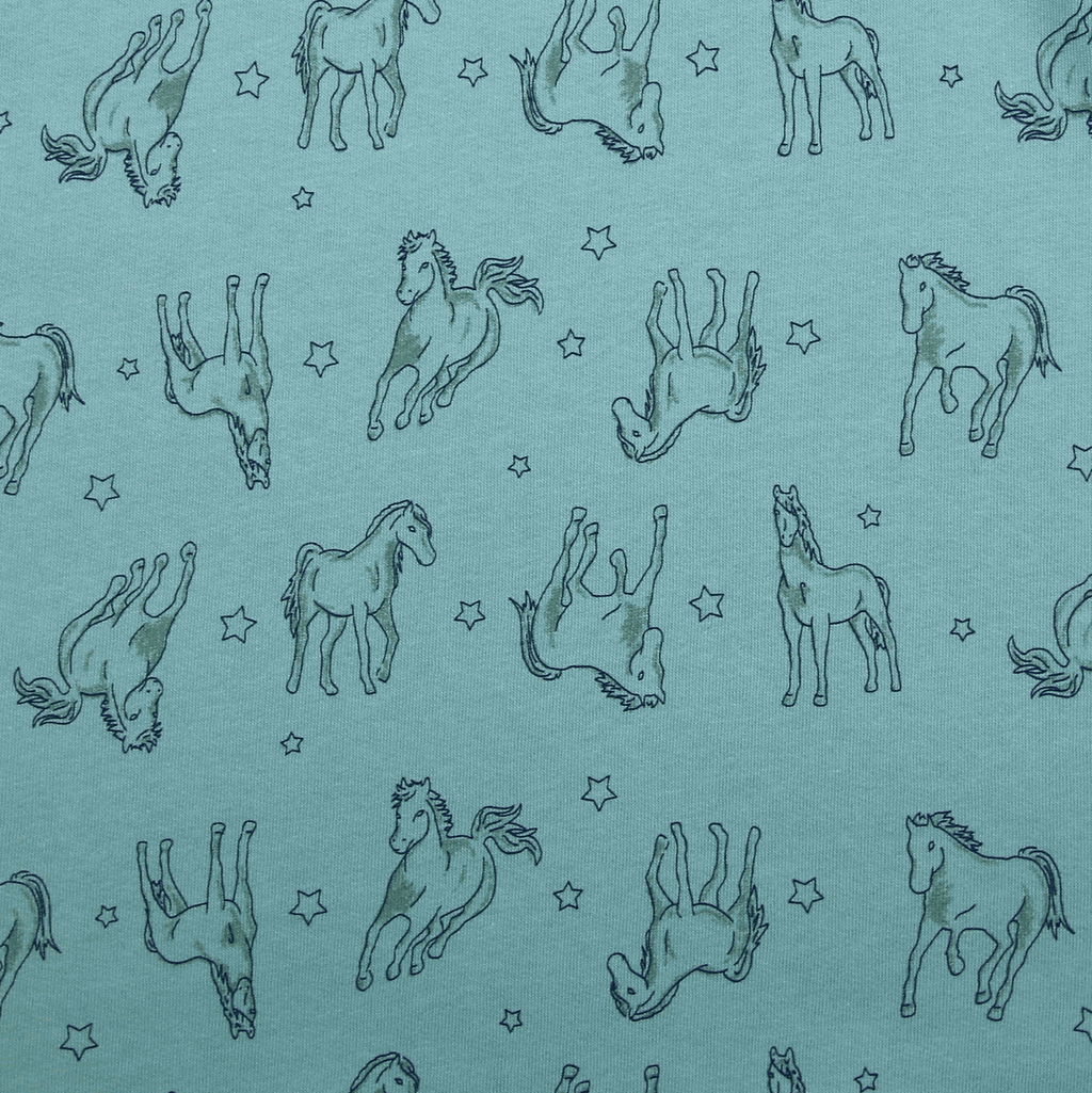 ENFANT TERRIBLE - Sweatkleid Pferdedruck noch in Gr. 86/92 reduziert