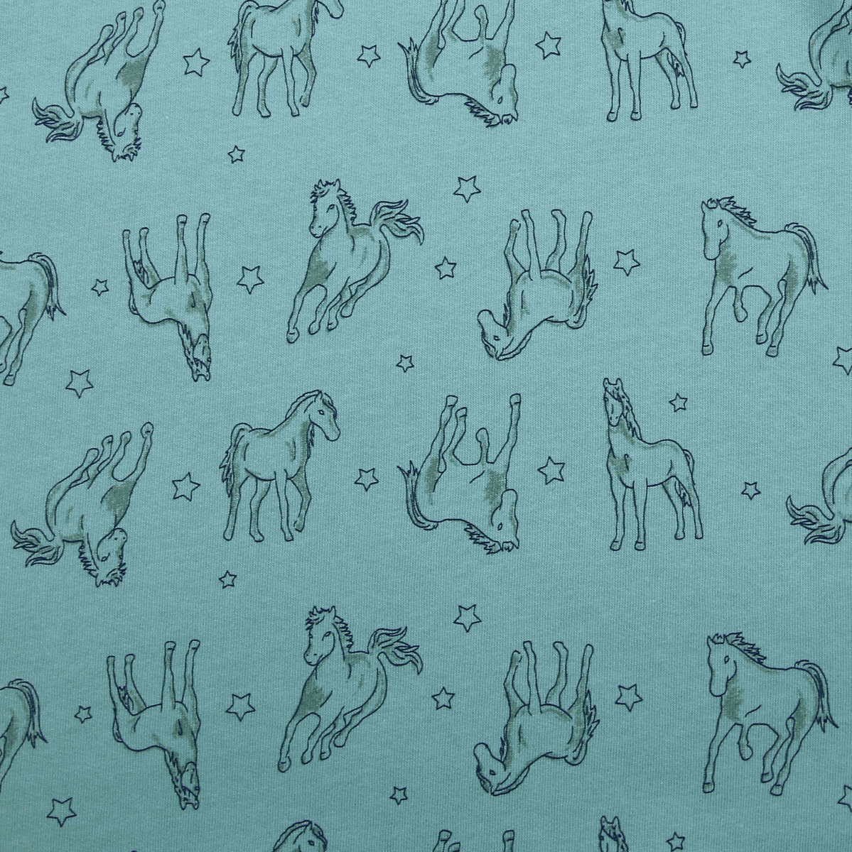 ENFANT TERRIBLE - Sweatkleid Pferdedruck noch in Gr. 86/92 reduziert