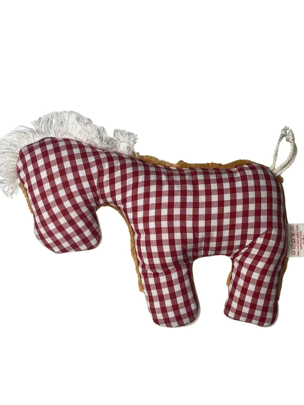 Pat und Patty - Bio Baby Rassel/Greifling Pony hellbraun