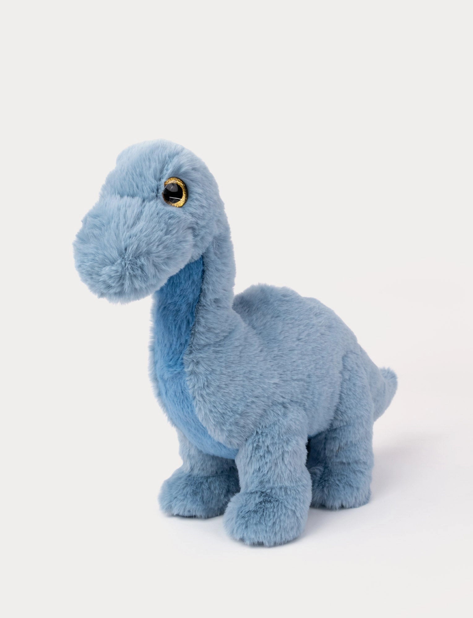 Dinosaurier Brachiosaurus, groß hellblau
