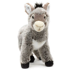 Uni Toys Esel, stehend - 28 cm (Höhe) - Kuschel-/Plüschtier