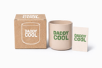 Becher - DADDY COOL Farbe creme / grün