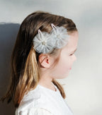 Mimi und Lula Ballerina star clip - Haarspängchen mit Tüll ivory