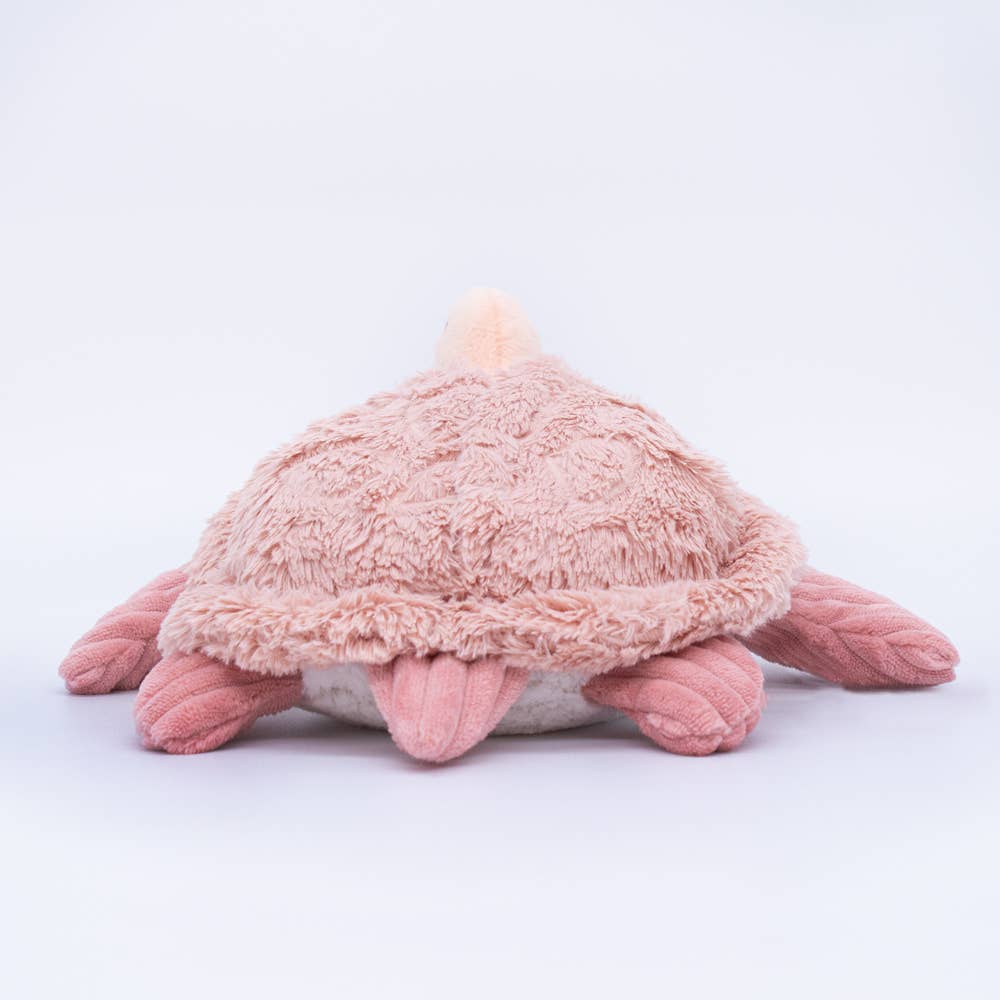 LES PTIPOTOS - 30CM MUM&BABY TURTLE PLÜSCH ROSA